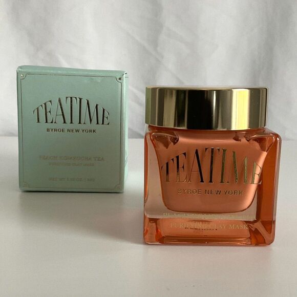 BYROE - Peach Kombucha Tea Purifying Clay Mask - Brand New! - Picture 5 of 6